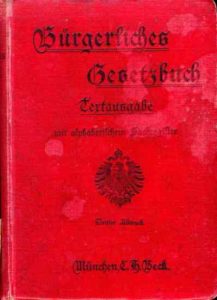 BGB 1896