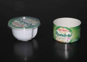 Frischkäseverpackung