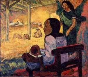 Paul Gauguin, Bébé, ou Naissance du Christ à la tahitienne