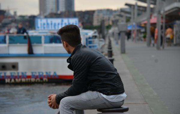 Flüchtling Hamburg Hafen