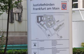 Wegweiser Justizbehörden Frankfurt am Main