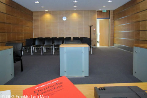 Oberlandesgericht Frankfurt am Main - Zuhörerbereich