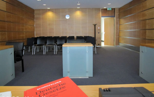 Oberlandesgericht Frankfurt am Main - Zuhörerbereich