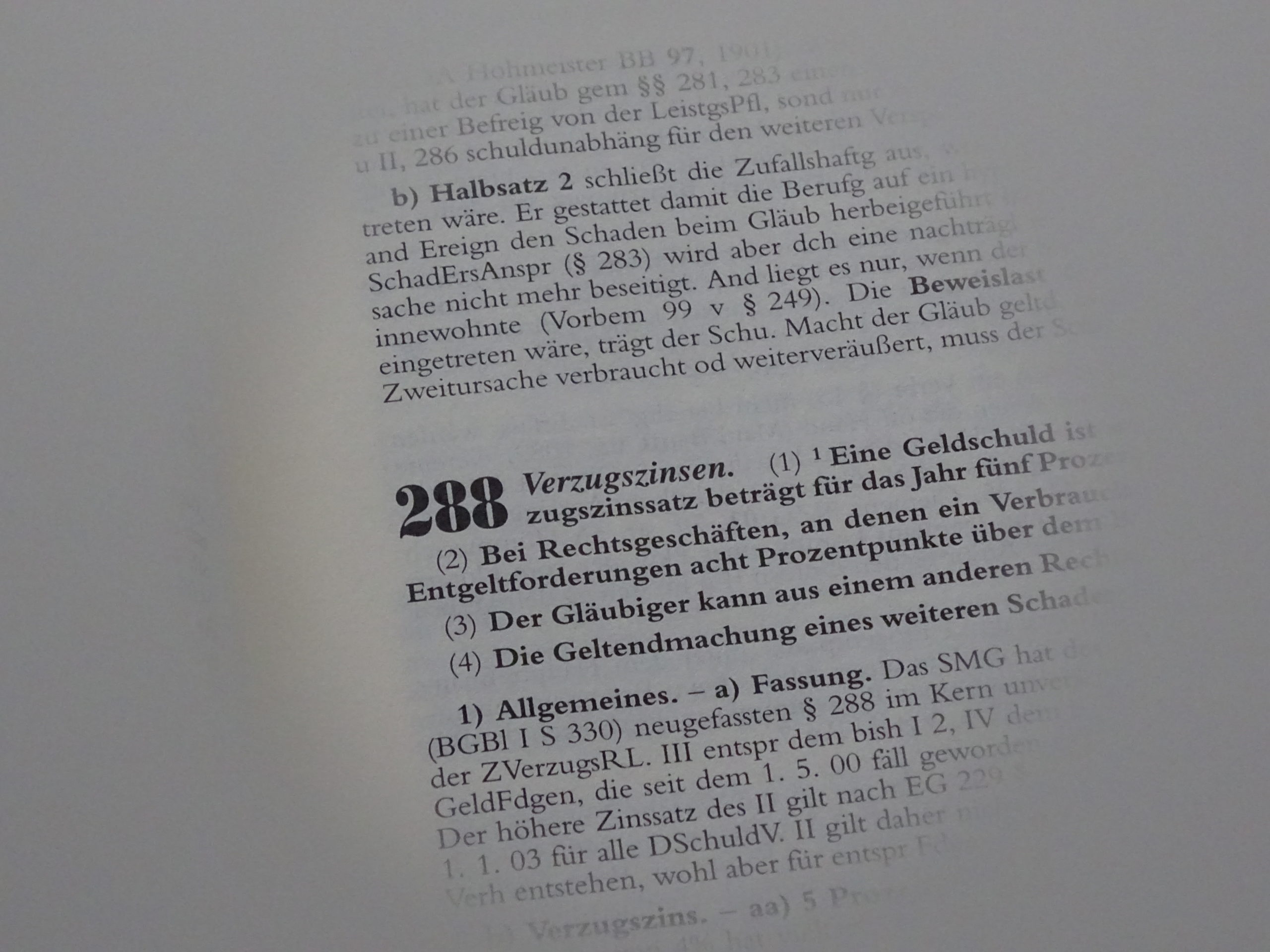 bgb verzugszinsen