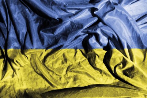 Ukrainische Flagge