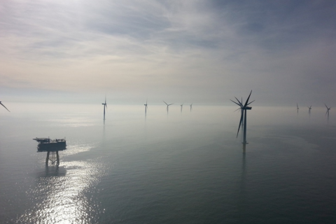 Offshore-Windpark Riffgat (Nähe Borkum)