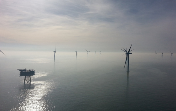 Offshore-Windpark Riffgat (Nähe Borkum)
