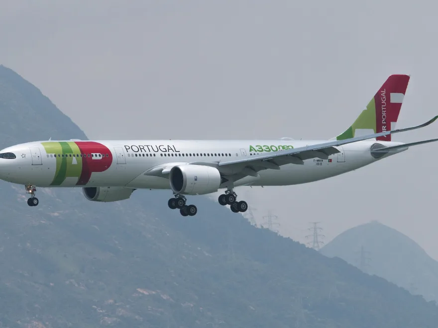 Flugzeug Air Portugal