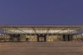 Flughafen Berlin-Brandenburg, Terminal 1 bei Nacht
