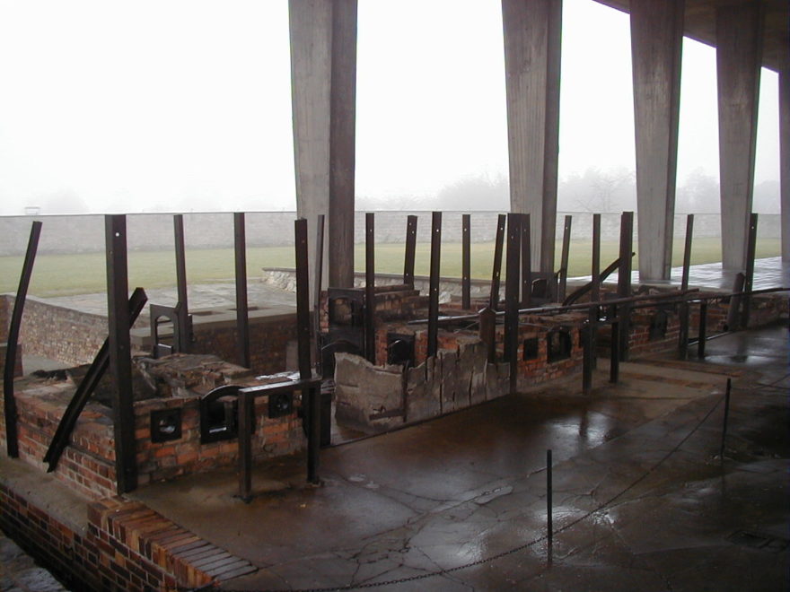 Krematoriumsöfen im KZ Sachsenhausen