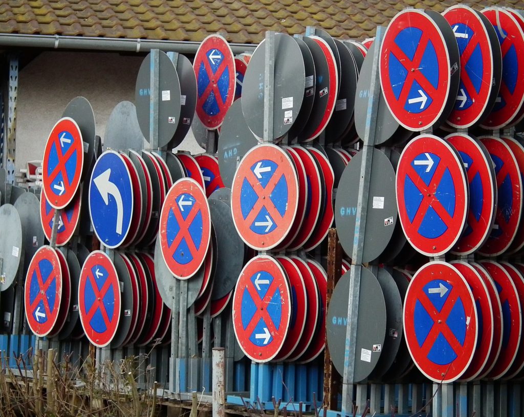 Halteverbotsschilder