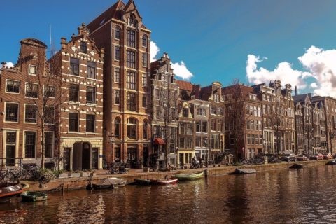 Kanal in Amsterdam