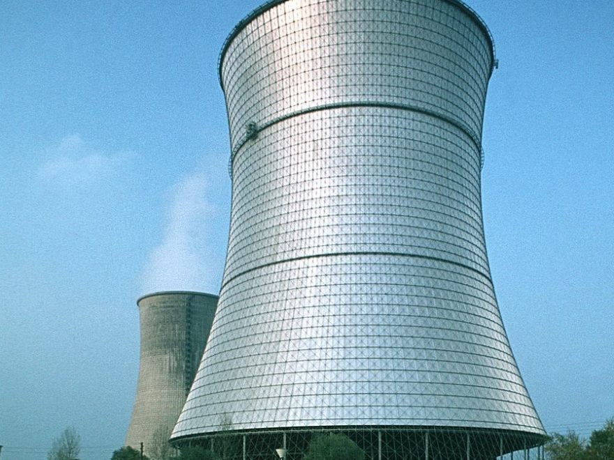 Ehemaliger Trockenkühlturm des AKW Hamm-Uentrop