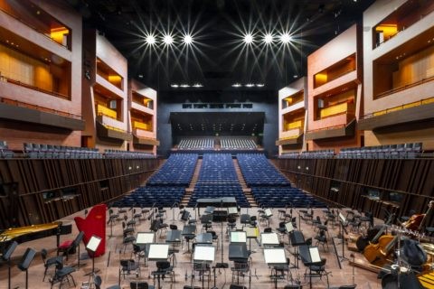 Philhaormonie Luxemburg, Großer Konzertsaal (Salle de Concerts Grande-Duchesse Joséphine-Charlotte)