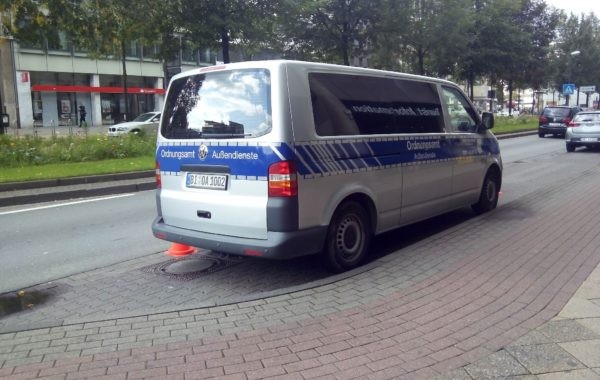 Fahrzeug des Ordnungsamtes der Stadt Bielefeld