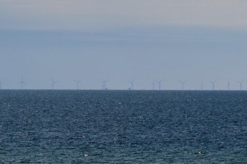Offshore-Windpark "Butendiek" (von Sylt aus gesehen)