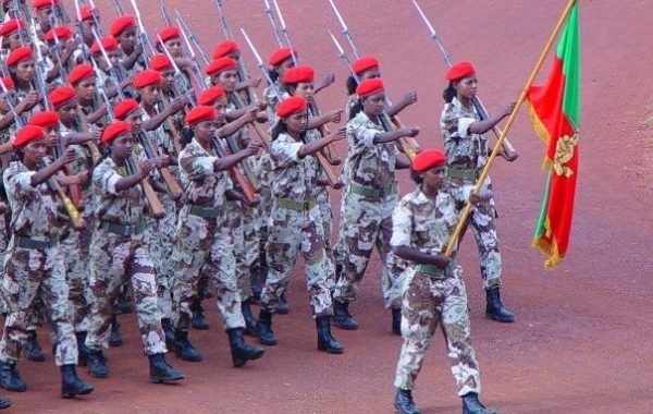 Eritreische Soldatinnen