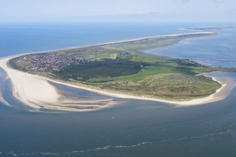 Luftbild von Langeoog (Ansicht von Südwesten)