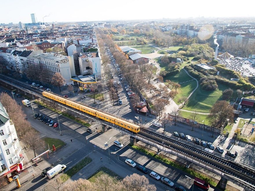 Görlitzer Parks in Berlin-Kreuzberg
