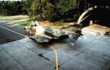 Phantom II auf der US-Air-Basis Ramstein