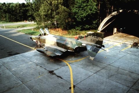 Phantom II auf der US-Air-Basis Ramstein