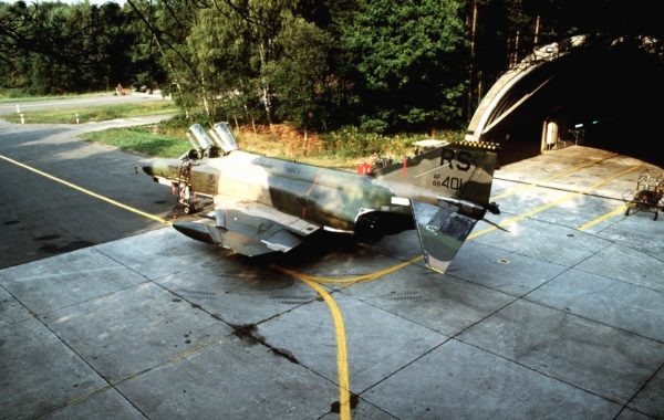 Phantom II auf der US-Air-Basis Ramstein